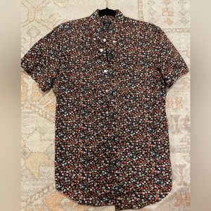 J. crew flex washed floral shirt